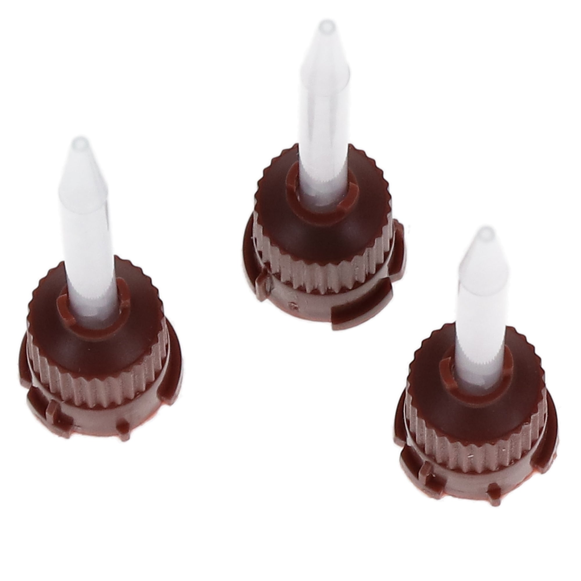 House Brand Dentistry 100613 Mixing Tips for Temporary Dental Cement Brown 25/Pk House Brand Dentistry 100613 Mixing Tips for Temporary Dental Cement Brown 25/Pk